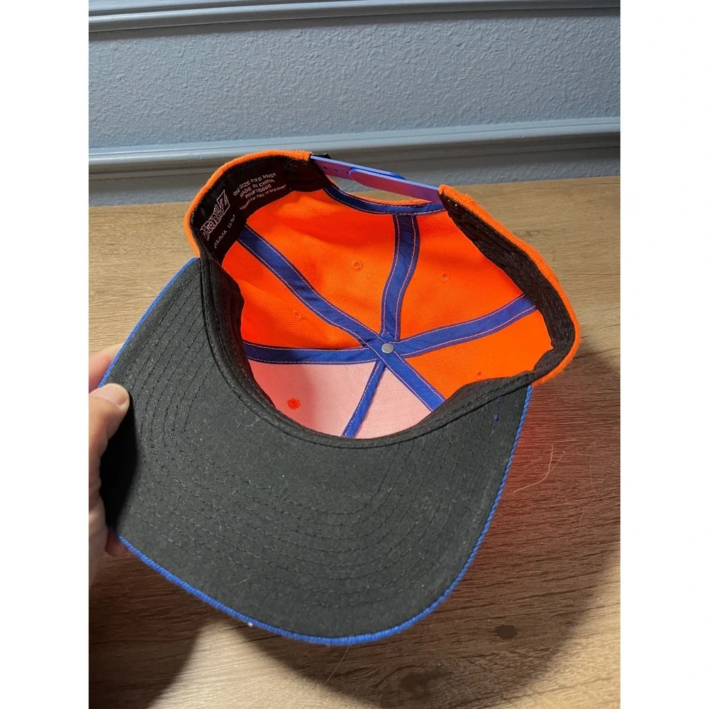 Dragon Ball Z Bioworld Orange‎ Blue Adjustable Snapback Hat Anime DBZ Cap